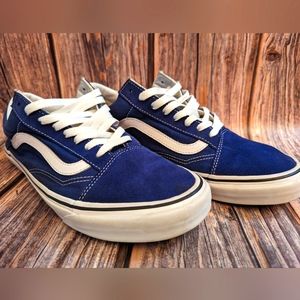 Vans blue low top